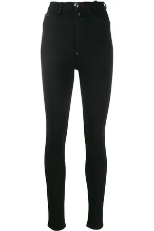 Philipp Plein Jeggings mit hohem Bund