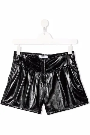 Msgm Shorts mit Glanzoptik