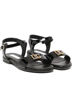 Dolce & Gabbana Sandalen mit Logo-Schild