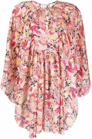 Stella McCartney Geblümter Kaftan aus Bio-Baumwolle