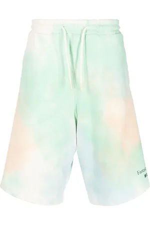 Msgm Shorts mit Batikmuster
