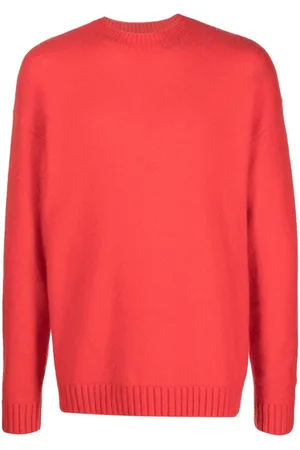 LANEUS Kaschmirpullover mit Rundhalsausschnitt