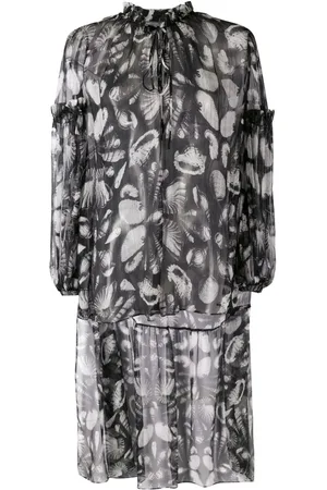 Alexander McQueen Bluse mit Muschel-Print