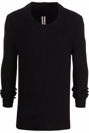 Rick Owens Gerippter Pullover aus Kaschmirgemisch