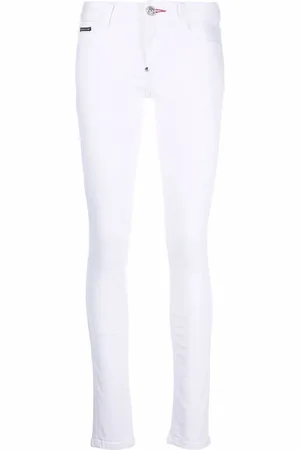 Philipp Plein Hoch sitzende Skinny-Jeggings