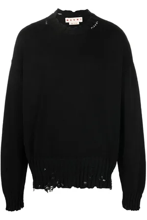 Marni Twisted Pullover mit rundem Ausschnitt