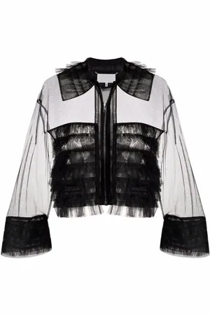 Maison Margiela Bomberjacke mit Sheer-Effekt