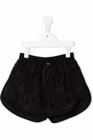 Le pandorine Shorts aus floraler Spitze