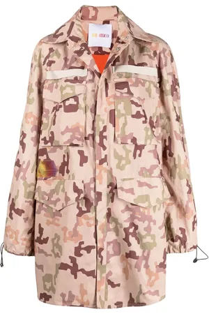 The Attico Parka mit Camouflage-Print