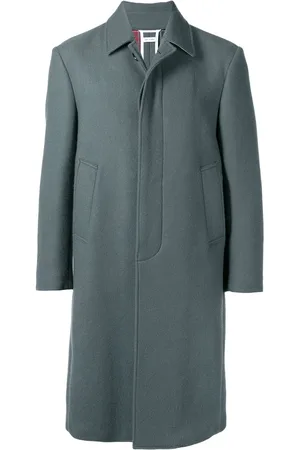 Thom Browne Klassischer Melton-Mantel