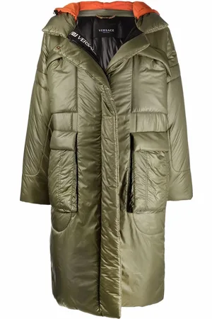 VERSACE Daunenmantel mit Kapuze