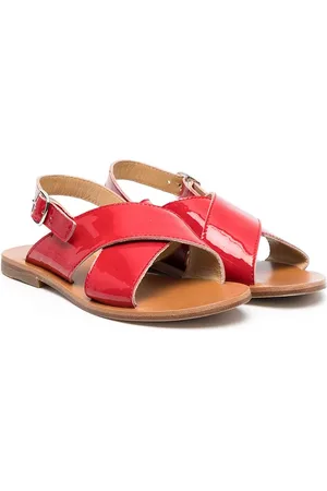 GALLUCCI Zweifarbige Sandalen