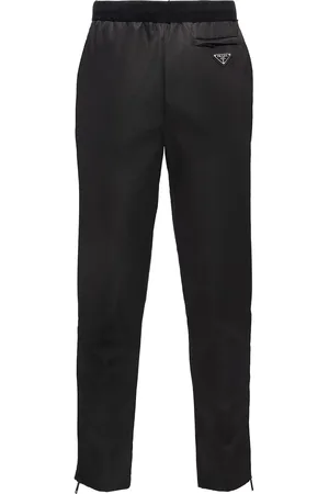 Prada Gerade Hose mit Einsätzen