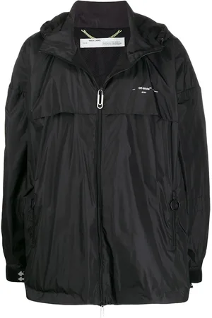 OFF-WHITE Leichte Jacke mit Logo-Print