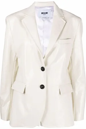Msgm Blazer aus Eco-Leder