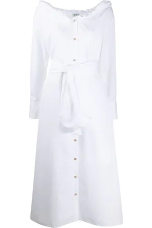 Kenzo Midikleid mit Knopfleiste