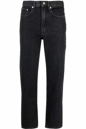 A.P.C. Halbhohe Straight-Leg-Jeans