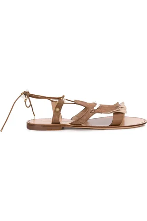 santoni Sandalen mit Perlen