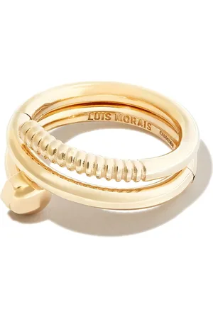 LUIS MORAIS 14kt Serpentine Gelbgoldring