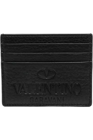 VALENTINO GARAVANI Kartenetui mit Logo-Prägung