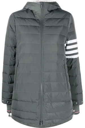 Thom Browne Kapuzenjacke mit Streifen