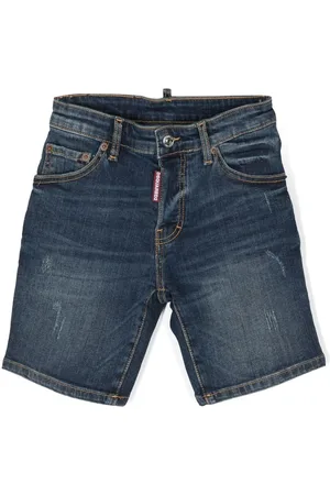 Dsquared2 Halbhohe Jeans-Shorts