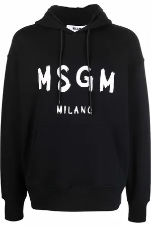 Msgm Hoodie mit Logo-Print