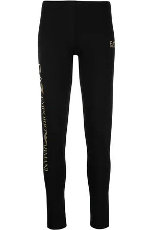 EA7 Leggings mit Logo-Print