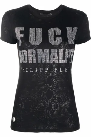 Philipp Plein T-Shirt mit Kristallen