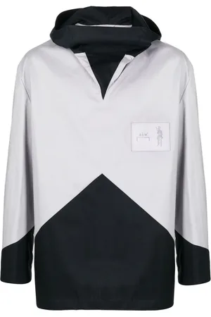 A-cold-wall* Windbreaker mit geometrischen Einsätzen