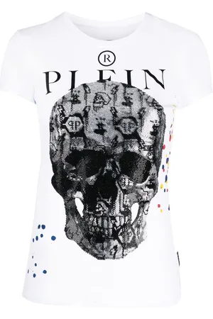 Philipp Plein T-Shirt mit Totenkopf-Print