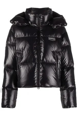 Duvetica Gefütterte Jacke mit Logo-Patch