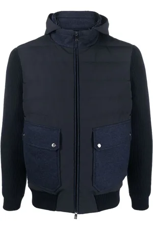 corneliani Gefütterte Jacke mit Reißverschluss