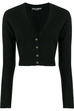 Dolce & Gabbana Cropped-Cardigan mit V-Ausschnitt