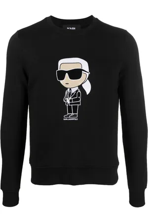 Karl Lagerfeld Ikon Sweatshirt aus Bio-Baumwolle