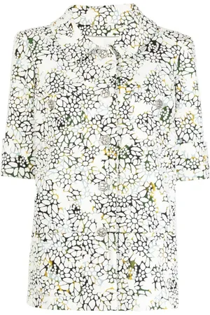 CHANEL Jacke mit Blumen-Print
