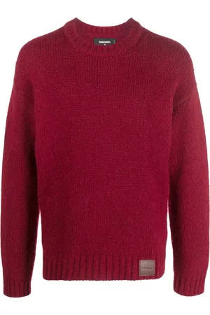 Dsquared2 Strickpullover mit Logo-Patch