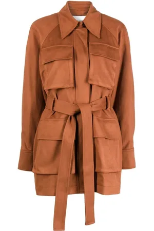 Low Classic Lederjacke mit Karomuster
