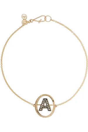 ANNOUSHKA 18kt Gelbgoldarmband mit Diamanten