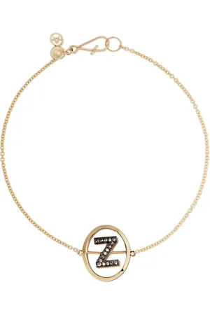 ANNOUSHKA 18kt Gelbgoldarmband mit Diamanten