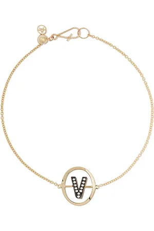 ANNOUSHKA 18kt Gelbgoldarmband mit Diamanten