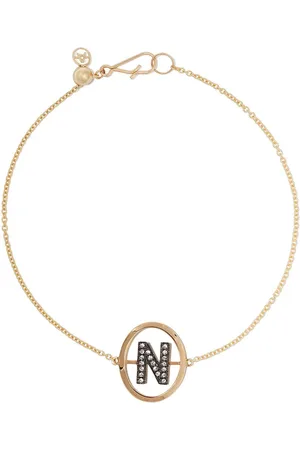 ANNOUSHKA 18kt Gelbgoldarmband mit Diamanten