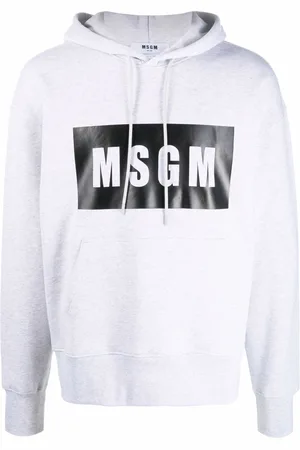 Msgm Hoodie mit Logo-Print