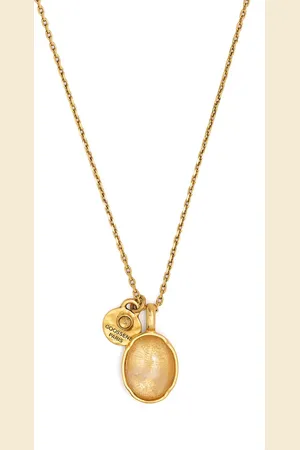 Goossens Talisman Halskette mit Cabochon