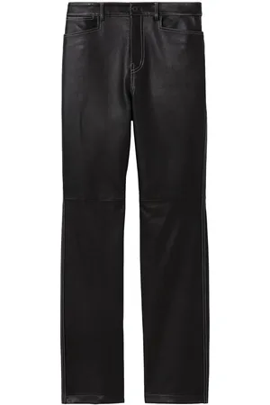 Proenza Schouler Lederhose mit geradem Bein