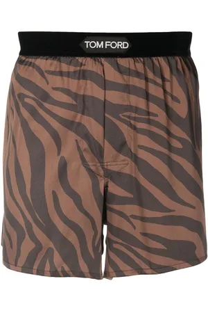 Tom Ford Boxershorts aus Seide mit Print