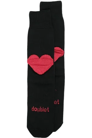 DOUBLET Socken mit Herzmotiv