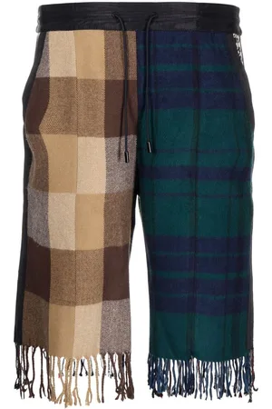 Marine Serre Shorts mit Schottenkaro