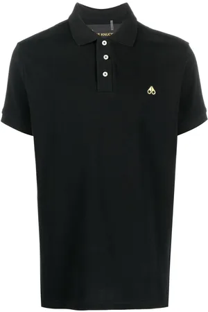 Moose Knuckles Poloshirt mit Logo-Patch