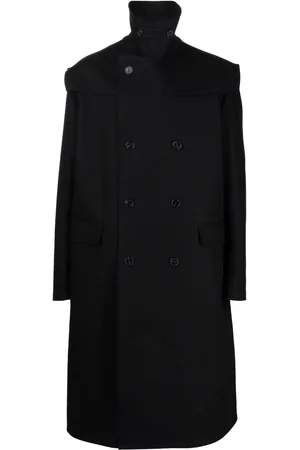 RAF SIMONS Doppelreihiger Oversized-Mantel